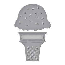 Spellbinders D-Lites Ice Cream Yummy Etched Dies, Brown