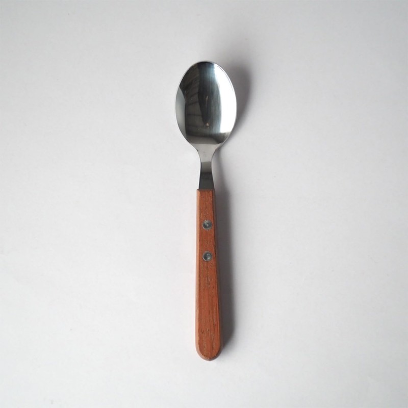 Takakuwa Metal Andesteak Cutlery Brown Dessert Spoon 410941