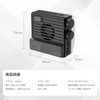 Ulanzi L090 LE20 20W RGB Small Pocket Light, Black/CCT: 2500K-9000K
