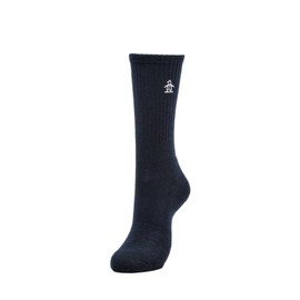 Munsing Wear MG5SSO04M Men's Crew Length Socks, Boxed, Gift, Sole-Pile, Antibacterial, Deodorizing, Golf, NV00 (navy), 25.0-27.0 cm