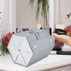 CHENKEE Sunglasses Storage Box, 6 Compartments, Foldable Glasses, Display Box,