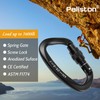 Locking Carabiner - 25kN 5600lb Climbing Carabiner Screw Gate D