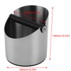 Coffee Knock Box Round Stainless Steel Coffee Machine Knock Box