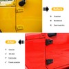 Door Hinge Cover Trim Exterior Accessories for 2007-2018 Jeep Wrangler