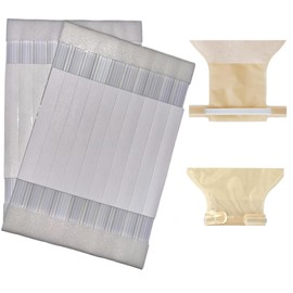 20 Pack Ostomy Bag Seal Strip – Disposable Bendable Foam Closure for Colostomy and Drainable Pouches, No-Leak Design