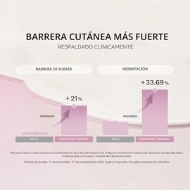 haruharu Wonder Black Rice Probiotics Hydration Boost Duo, esencia de barrera y 2% NAD+ Serum Mist, dúo de inundación de la piel para una piel brillante