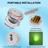 BOKKY 3 Pack RGB Waterproof Shower Light with Multi Color