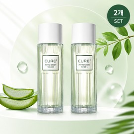 Kim Jeong-moon Aloe Cure Phyto Green Toner 130ml 2pcs 274970 / 김정문알로에 큐어 피토그린 토너 130ml 2개 274970