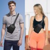 DEMOKATE Mini Crossbody Sling Bag for Men and Women, Small