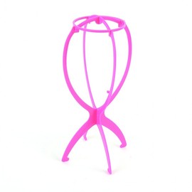 DIY Plastic Wig Stand Pink Stand 4ea