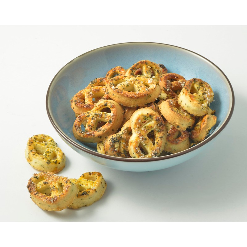 Patisse Cookie Plunger Cutter Pretzel 6 cm, Tin, Multi Colour,