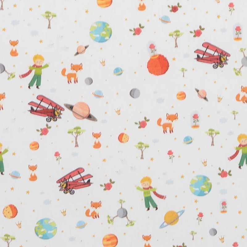 Kt KILOtela Patchwork Fabric - 100% Cotton Printed - Measurements: