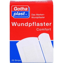 GOTHAPLAST Wound Dressing Comfort 2 Sizes Pack of 20