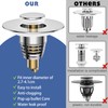 Dachiy 27-41 mm Universal Pop Up Drain Strainer Drain Plug