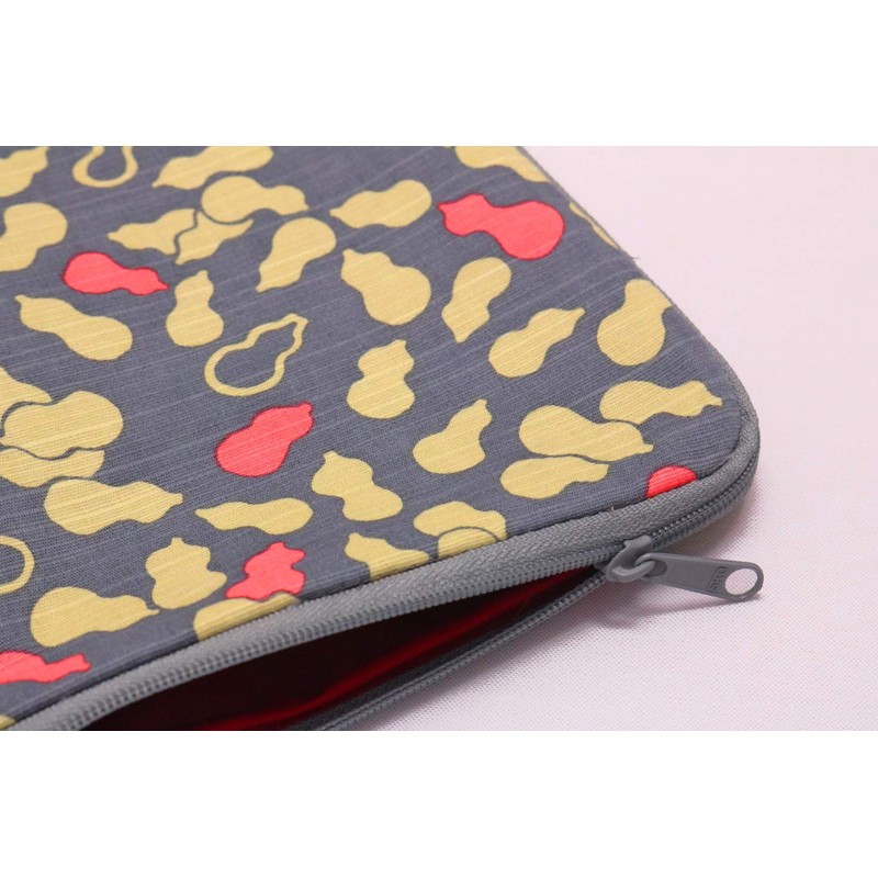 Keisuu Mashu Gourd, Goshuin Book, L-Shaped Pouch, Gray