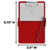 Red Mini ISO Clipboard