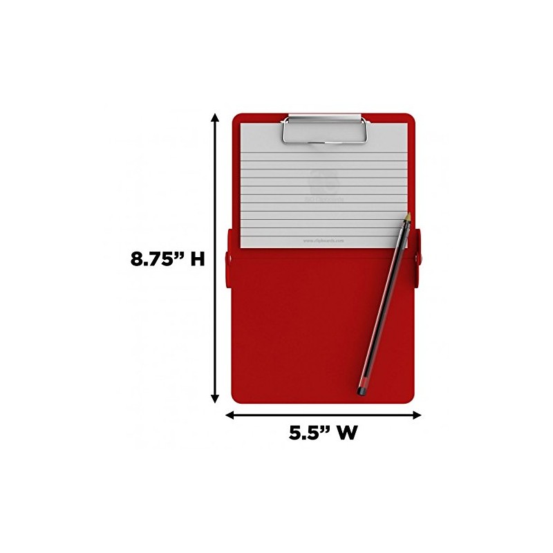Red Mini ISO Clipboard