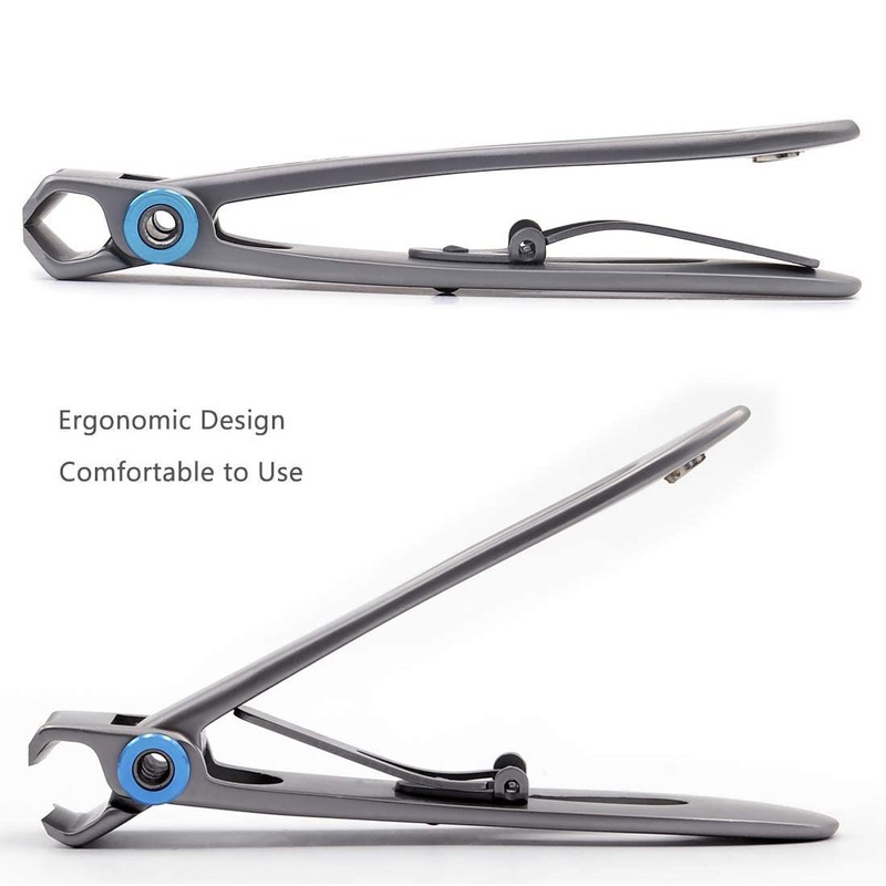 SZQHT Extra Wide Jaw Opening Nail Clippers for Thick Nails
