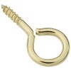 National Hardware N119-305 V2015 Screw Eyes - Solid Brass in