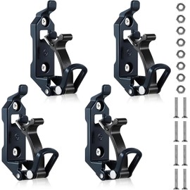 CEPILLO Universal Shovel Mount for Roof Rack & Boats, Heavy-Duty Metal Rubber Clamp Wall Mount Kit, Rust-Resistant Car Accessories for Axe, Tools, Military Gear (Patent Protected - Model: CP-SM01)