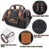 WELKINLAND 30-Pockets Canvas tool bag, 14-Inch Heavy Duty tool bag,