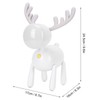 LED Night Light Cartoon Deer Shaped Table Lamp 1200mAh USB
