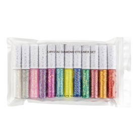 HANDAIYAN 12pcs 5g Liquid Glitter Eyeshadow Waterproof Beauty Makeup Tool