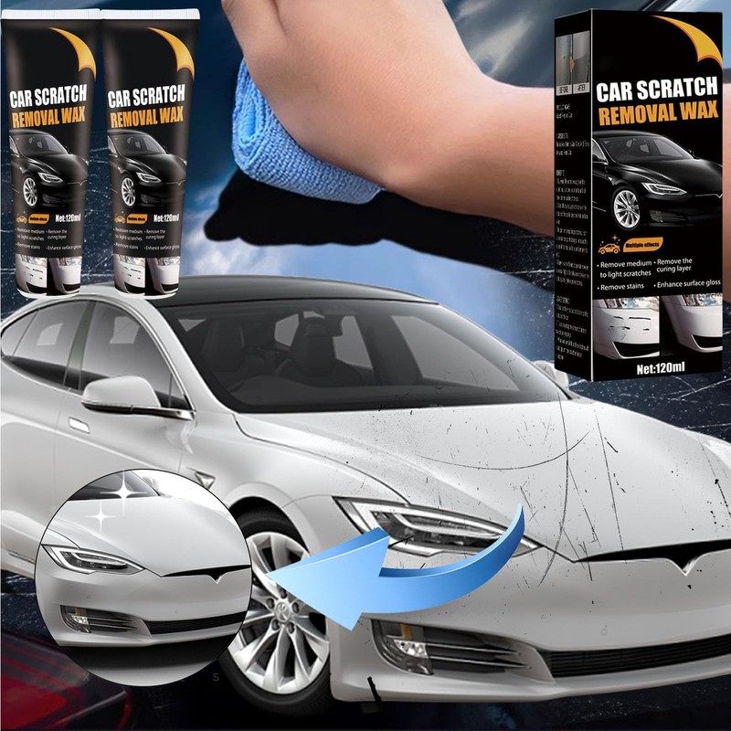 【2Packs】 Scratch Remover for Vehicles Car Scratch Remover Paste New