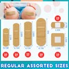 Assorted Styles Flexible Fabric Adhesive Bandages Small Breathable Fingertip Bandages