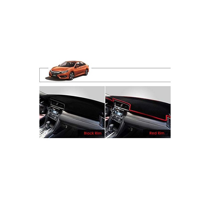 PGONE - Protector de salpicadero para Honda 10th Civic 2016