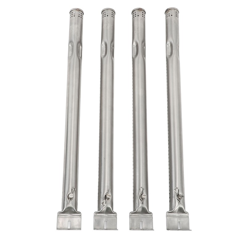 4PCS Gas Grill Burner Tube Stainless Steel Universal High Strength