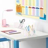 Aslsiy Cute Coquette Pink Bow Pen Holder White 4 Compartments