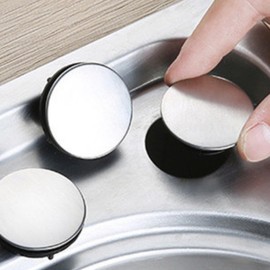 Sink hole stopper Sink parts perforated stopper stainless steel large medium long type, sink hole stopper long type / 싱크대 구멍마개 싱크대 부품 타공마개 스텐 대형 중형 롱타입, 싱크대구멍마개 롱타입