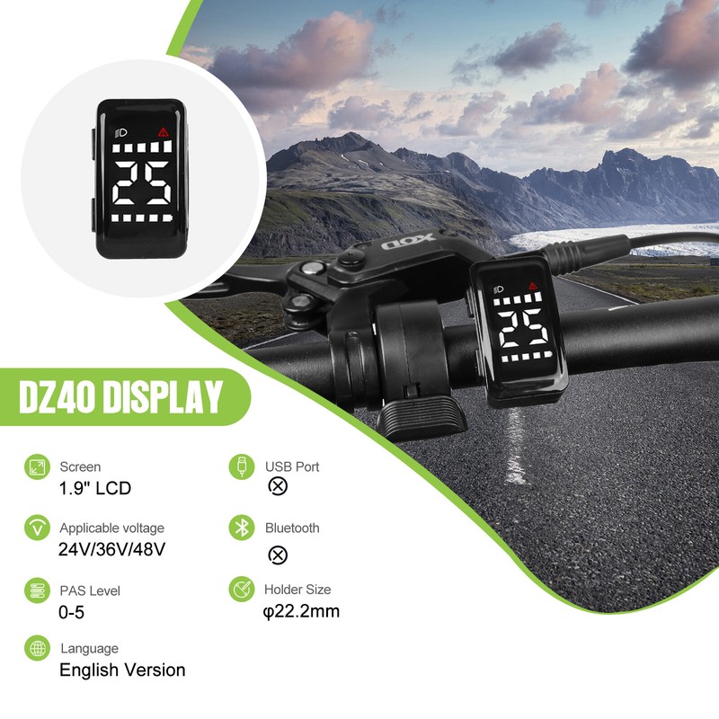 BAFANG Ebike Mini Display DZ04 UART for BAFANG Electric Bike