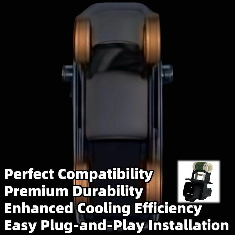 MEILICACY Cooling Fan Resistor fit for Hyundai 2011-2013 Sonata 2010-2014