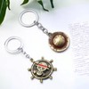 DYMSUP Luffy Straw Hat Keychain, One Piece Straw Hat Key