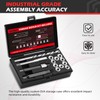 gomjet Thread Repair Kit M8X1.25 Metric, with M8X1.25X11.7MM Stainless Steel
