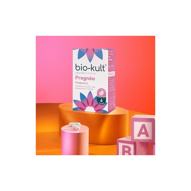 Bio-Kult Pregnéa | 6 Strains + Folic Acid, D, C,