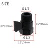 Nicerity Shower Shut Off Valve G1/2 Shower Head Flow Restrictor