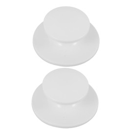 Gatuida 2Pcs Pot Lid Knob Covers Scald Kitchen Handle Replacement for Cookware Compatible with Rice Cookers Casseroles and Saucepans Safe and Practical Design