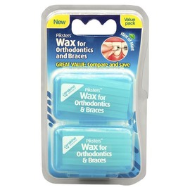 Piksters Orthodontic Wax (Twin Pack)
