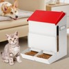 Automatic Cat Feeder for 2 Cats, 12L Automatic Cat Food