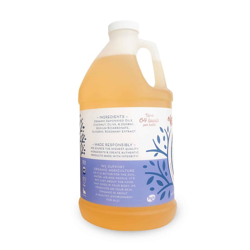 Vermont Soap Laundry Detergent, Laundry Soap, Natural Laundry Detergent Liquid,