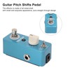 Guitar Pitch Shifts Pedal Metal Blue Reverb Effect Pedals with