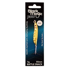 Black Magic Rattle Snack Lure Gold 7g