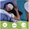 Tarpop Travel Eye Mask Sleep Soft Padded Shade White Rest