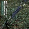 [Wlikn] Carabiner Double Head Paracord Braided Sunshade Hook, Load Capacity