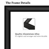 A4 Photo Frame,2 Pack-21x30cm Black Picture Frame,Certificate Frame for Wall