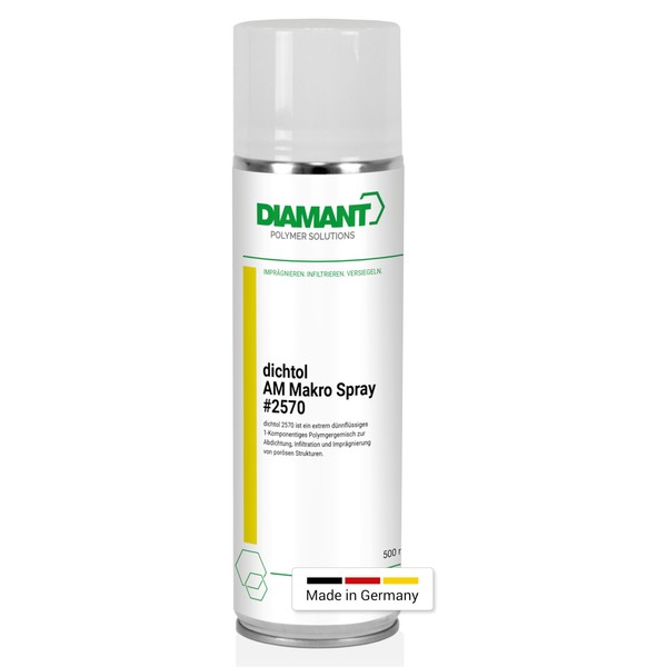 DIAMANT Polymer Dichtol AM Makro Spray 500ml, Metal Impregnation, Suitable
