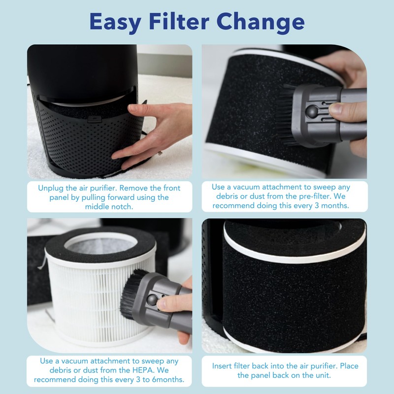 LivePure True HEPA Air Purifier w/Granular Carbon Insert, LP470THP-BLK, Black